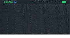 Desktop Screenshot of greenixhosting.com